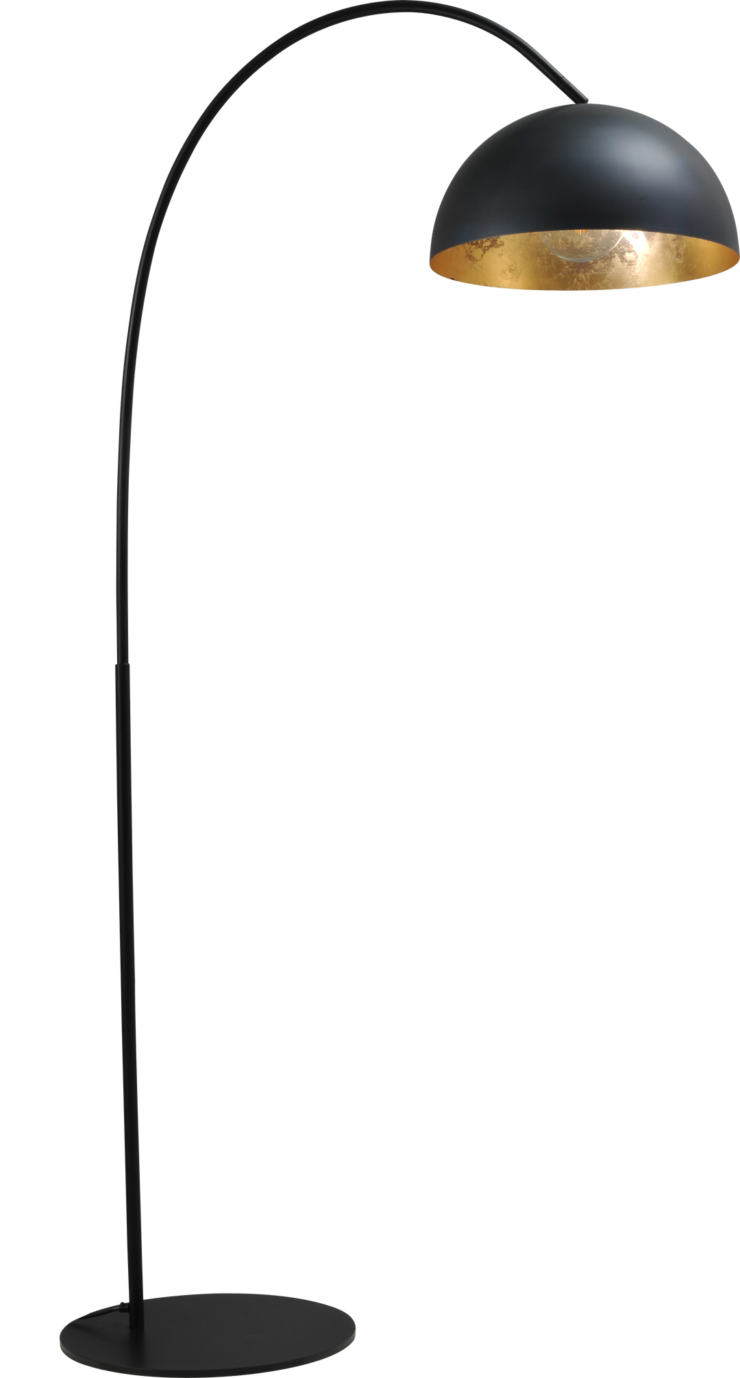 Vloerlamp Larino Gunmetal Goldleaf Masterlight 1205-40-30-08