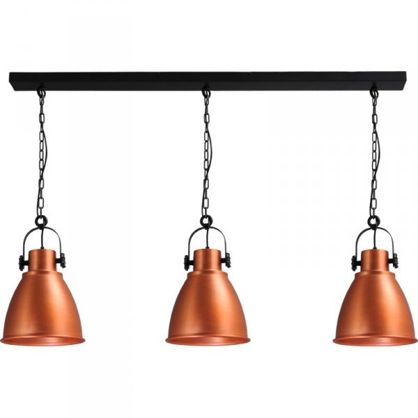 Hanglamp Industria Copper Masterlight 2007-55-55-B-K-130-3