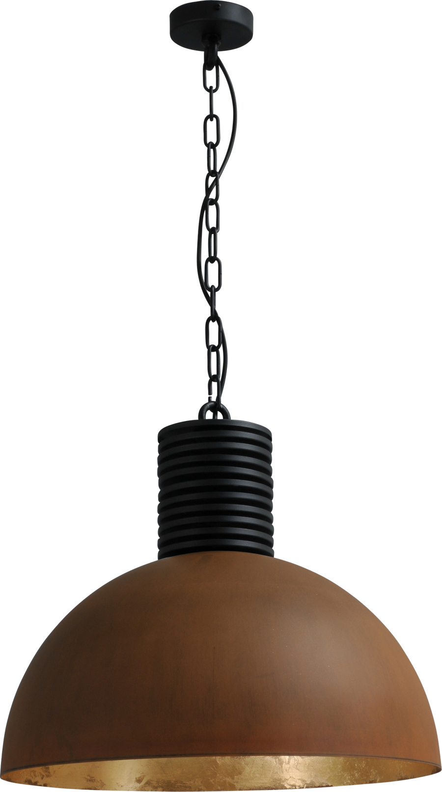 Hanglamp Larino Rust Goldleaf Masterlight 50 cm 2197-25-08-R-K