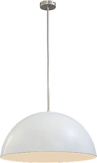 Hanglamp Industrieel Larino white/white 60cm