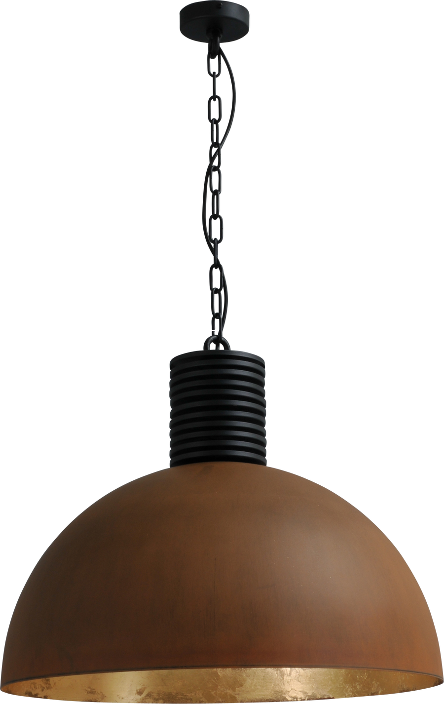 Hanglamp Larino Rust Goldleaf Masterlight 80 cm 2201-25-08-R-K