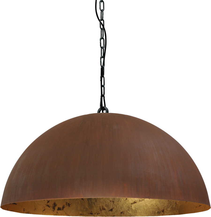 Hanglamp Larino Rust Goldleaf Masterlight 80 cm 2201-25-08-K