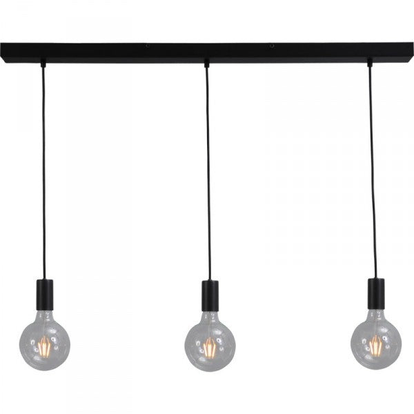 Hanglamp Tessi Black Masterlight 2037-05-100-3