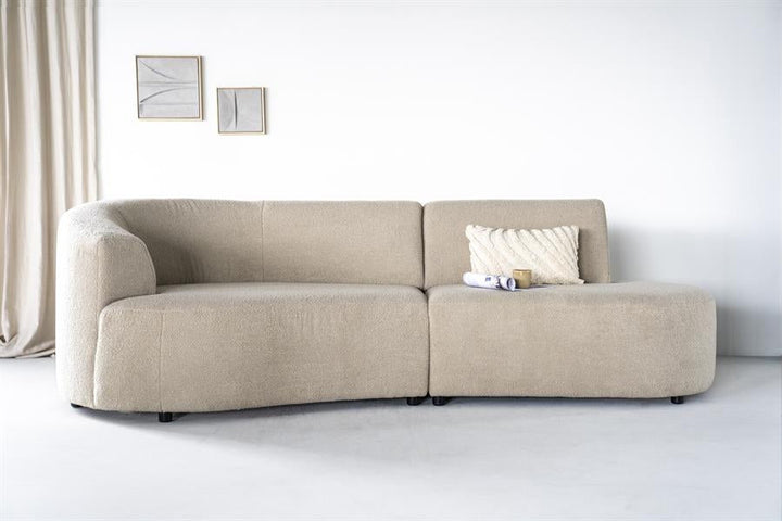 Sevn Denise zitbank beige vooraanzijde