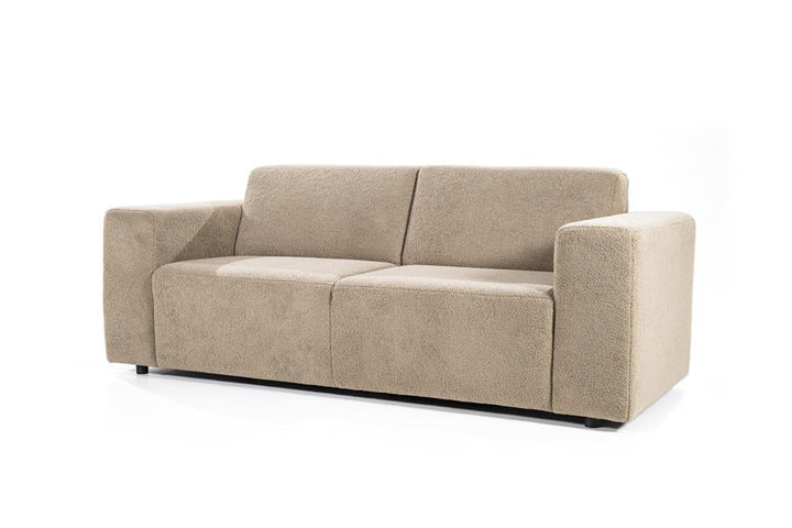 Sevn Denise zitbank beige met armleuning met zijkant