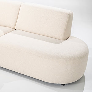 Sevn Denise zitbank wit hoek