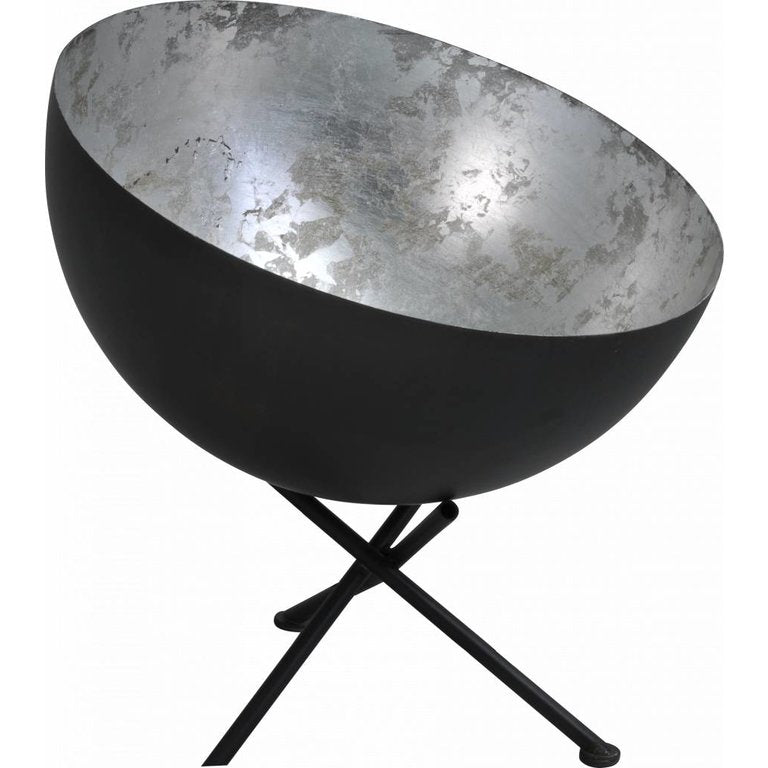 Tafellamp Larino Gunmetal Silverleaf Masterlight 4198-30-37