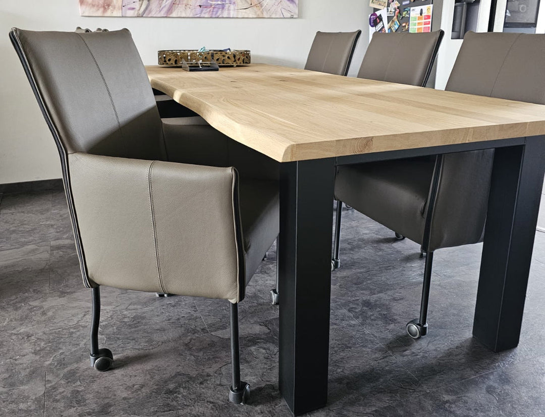 De ultieme gids voor leren eetkamerstoelen met wieltjes