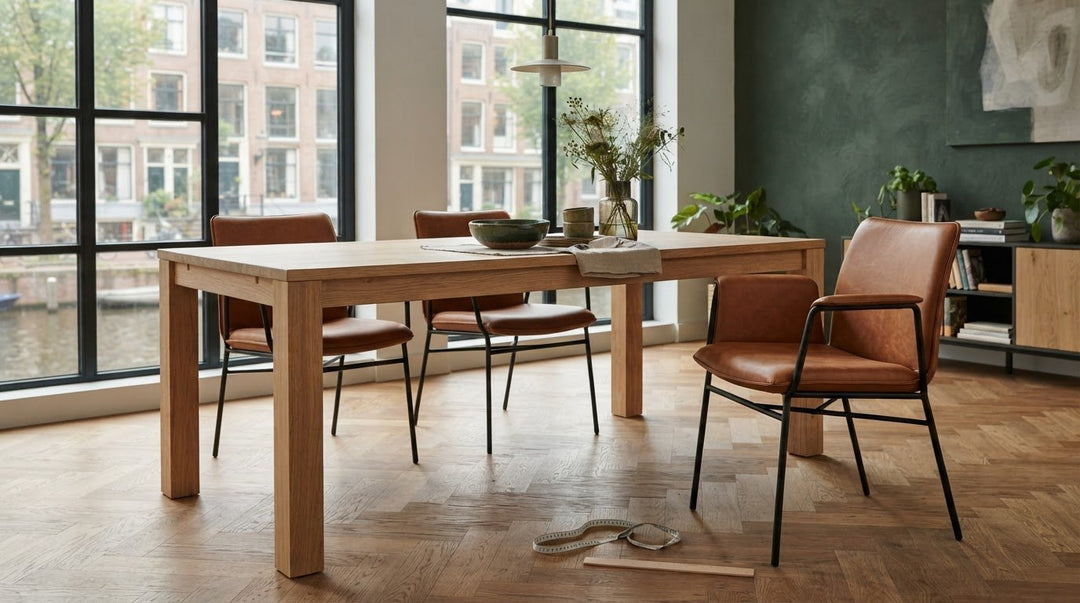 Eetkamerstoelen met armleuning: zo kies je een stoel die echt past