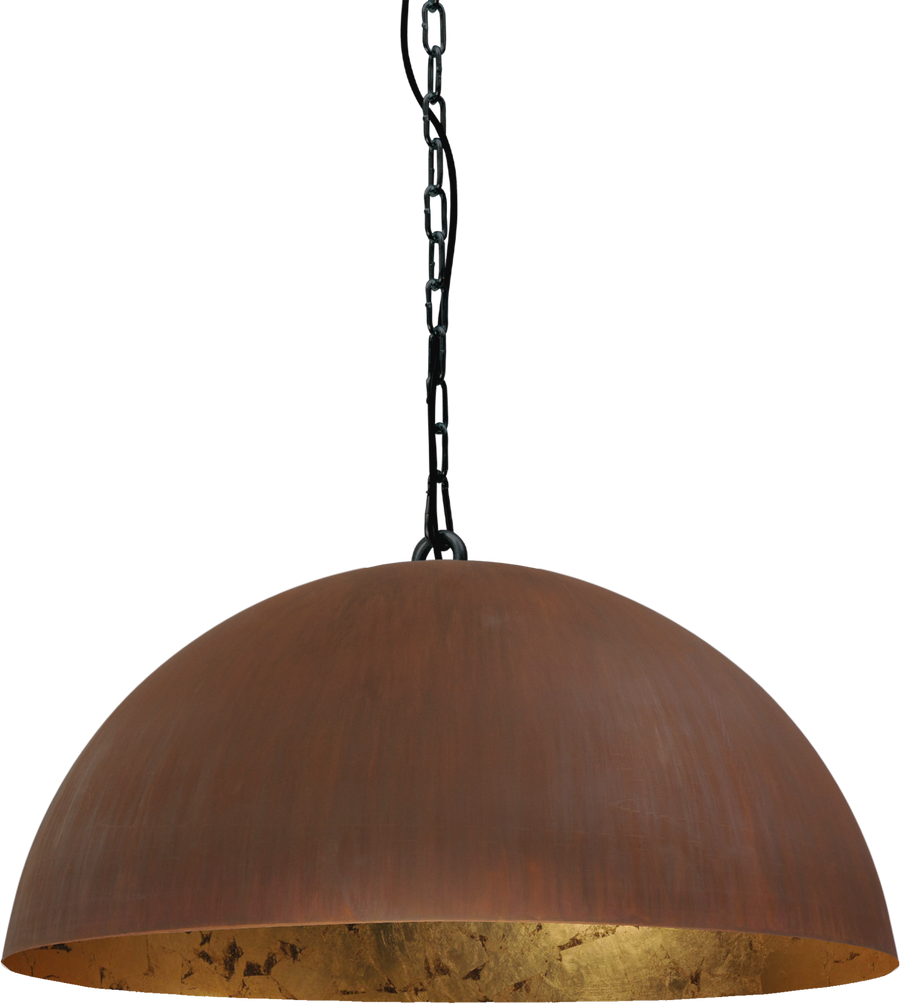 Hanglamp Larino Rust Goldleaf Masterlight 40 cm 2198-25-08-S