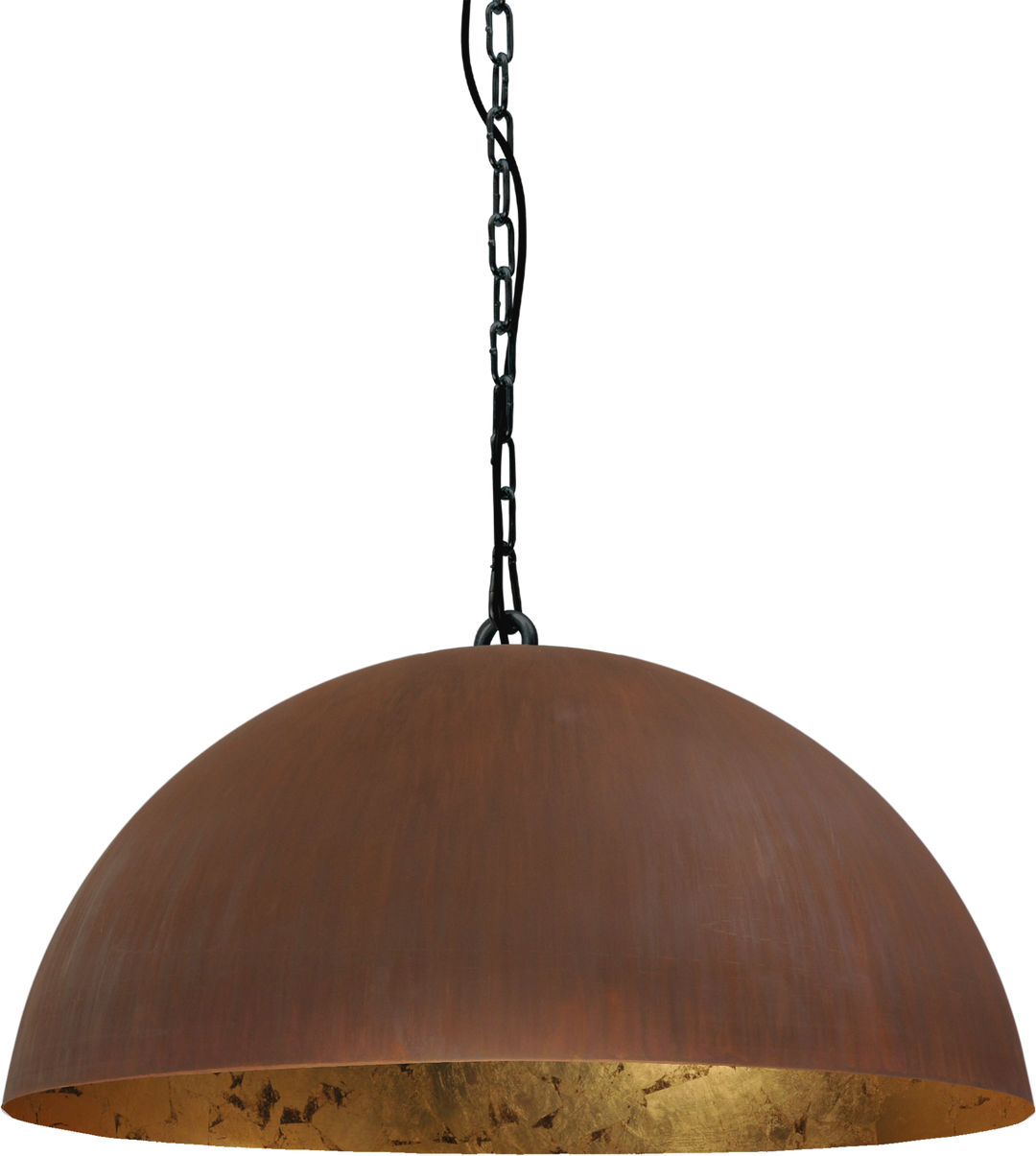 Hanglamp Larino Rust Goldleaf Masterlight 40 cm 2198-25-08-S