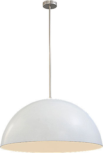 Hanglamp Industrieel Larino white/white 80cm