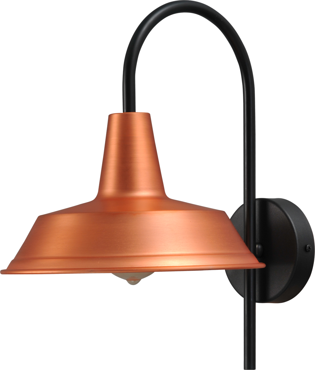 Wandlamp 25 cm Prato Copper Masterlight.3545-05-55-55