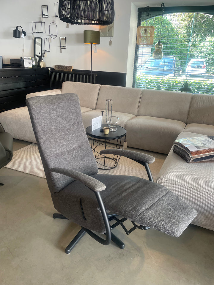 Relaxfauteuil Best Basics BB-R04A05 stof grijs