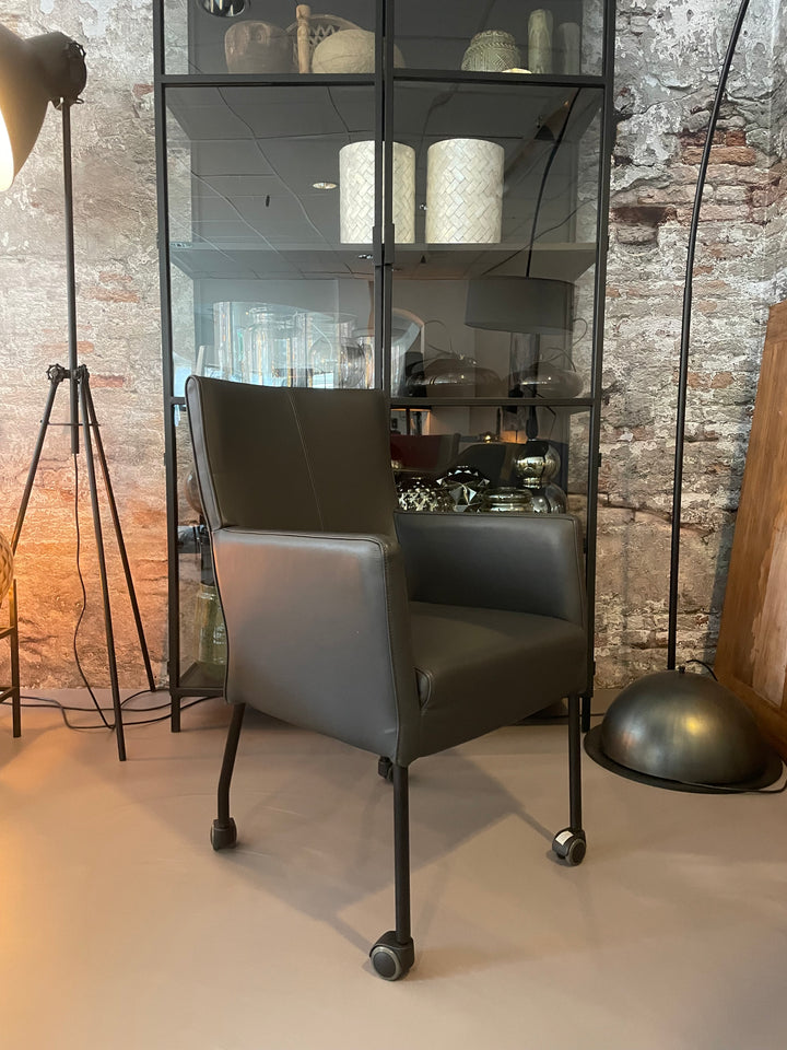 Eetkamerstoel Saar Massif donker blauw set van 6