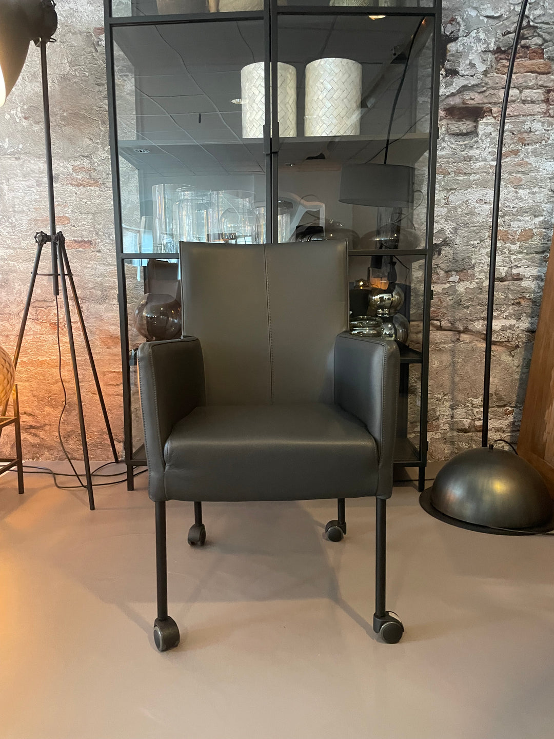 Eetkamerstoel Saar Massif donker blauw set van 6