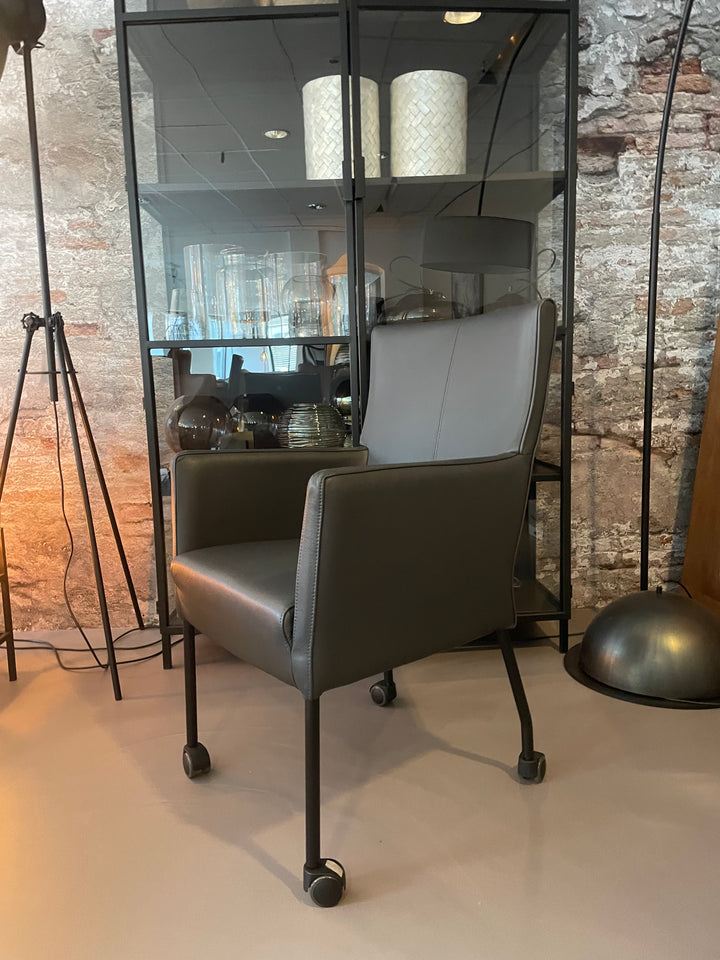 Eetkamerstoel Saar Massif donker blauw set van 6