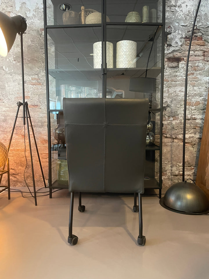 Eetkamerstoel Saar Massif donker blauw set van 6