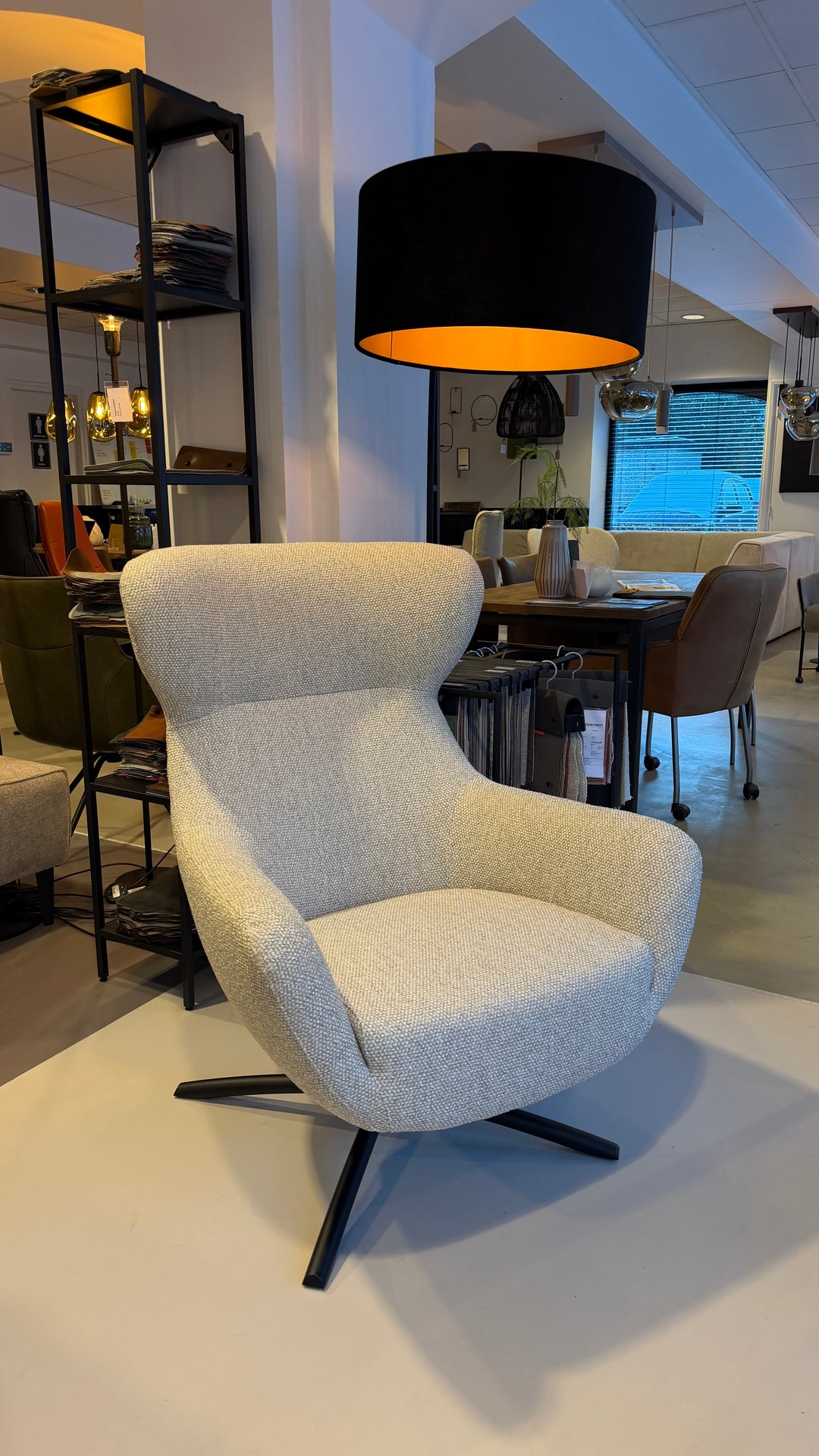 Bree's New World fauteuil Layla leer stof