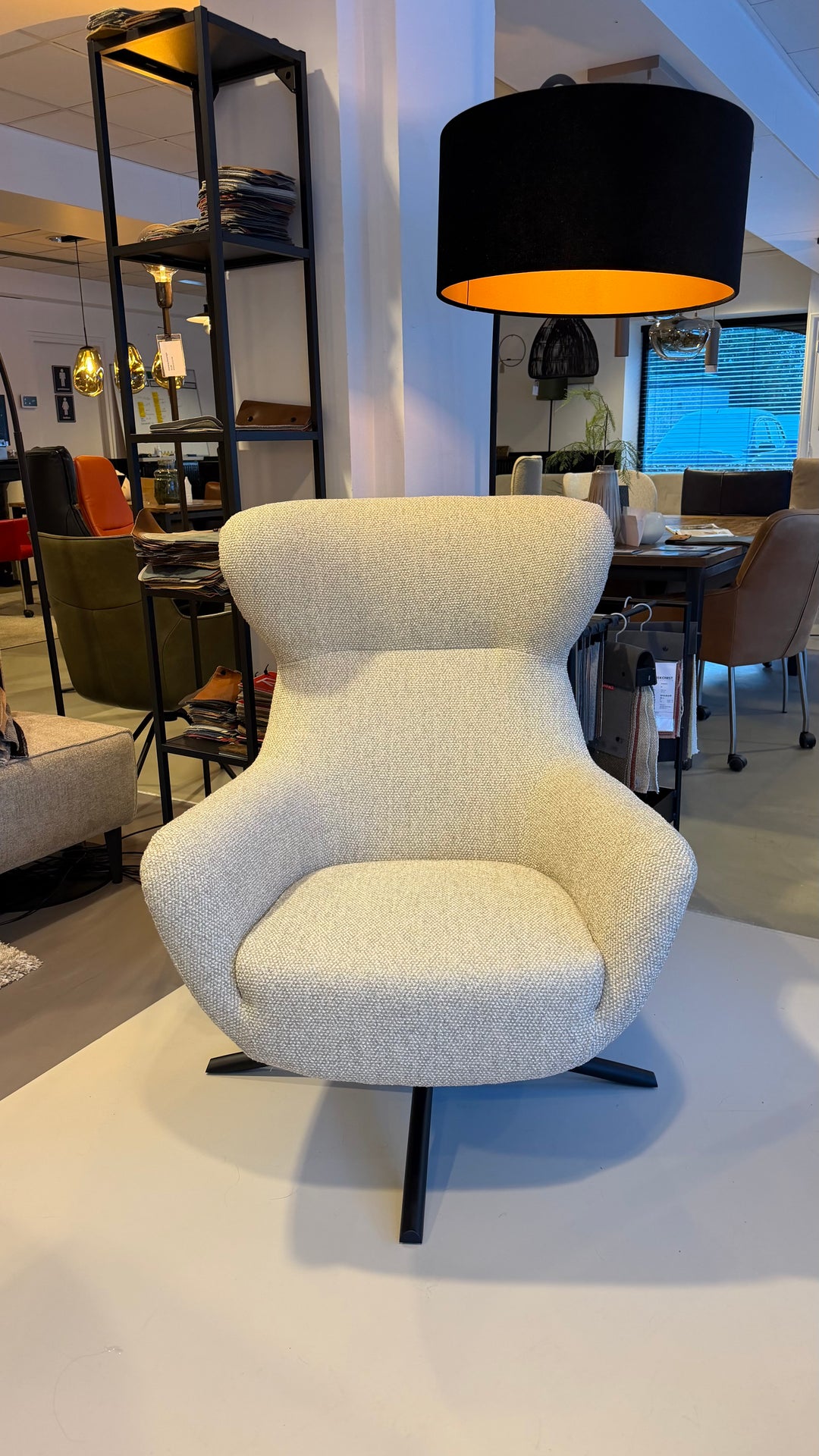 Bree's New World fauteuil Layla leer stof