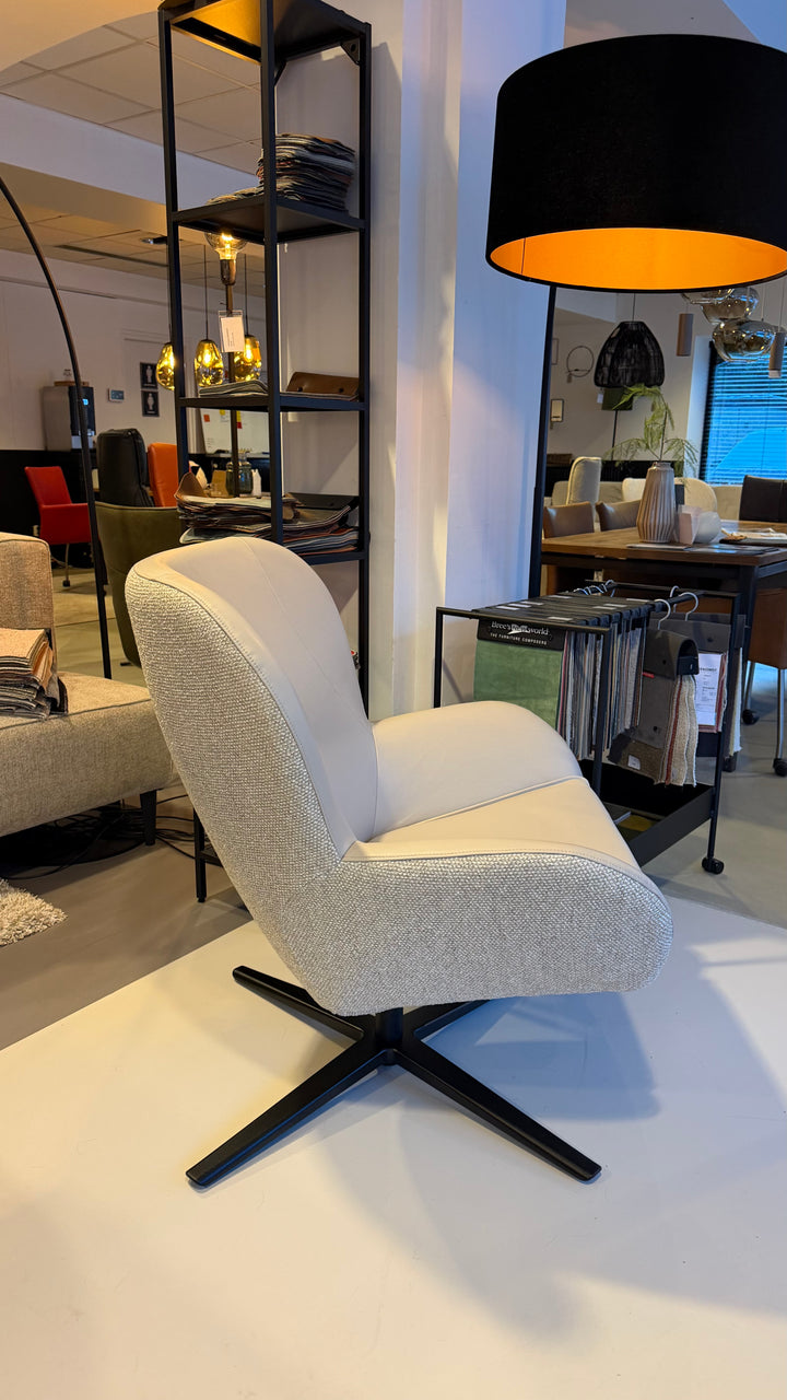 Bree's New World fauteuil Legendary leer stof