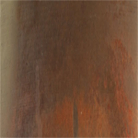 Hanglamp Industrieel Larino rust/gold leaf 100cm met ketting